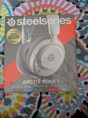 SteelSeries Arctis Nova 1 White Gaming Headset